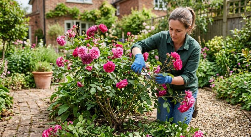 Butterfly Bush Pruning in Rockwall, TX